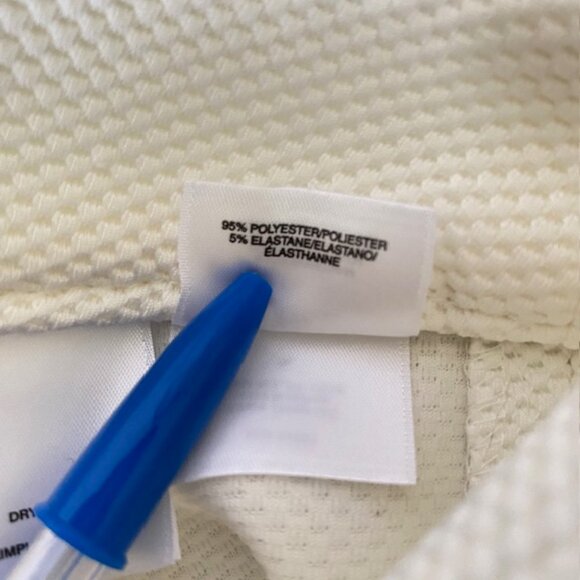 Kasper Kristy Slim Fit Pants Women’s 8 Ivory Textured Dress Career Work - Picture 13 of 14